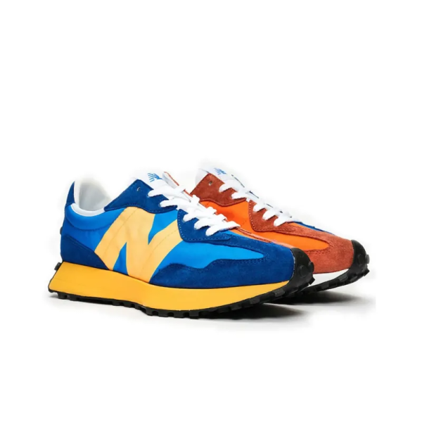 New Balance 327 Blue Orange MS327LAA – Streetwear - Image 3