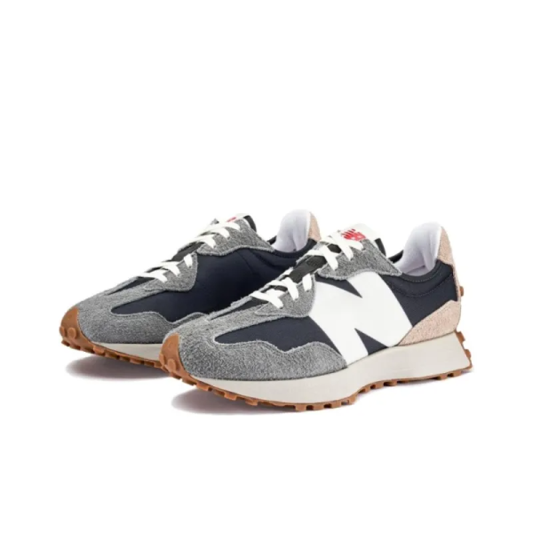 New Balance 327 Harbor Grey Gum MS327UD – Style - Image 3