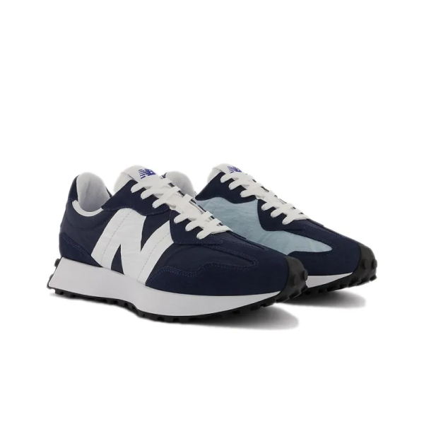New Balance 327 Natural Indigo Blue White Ms327lj1 – Drop - Image 3