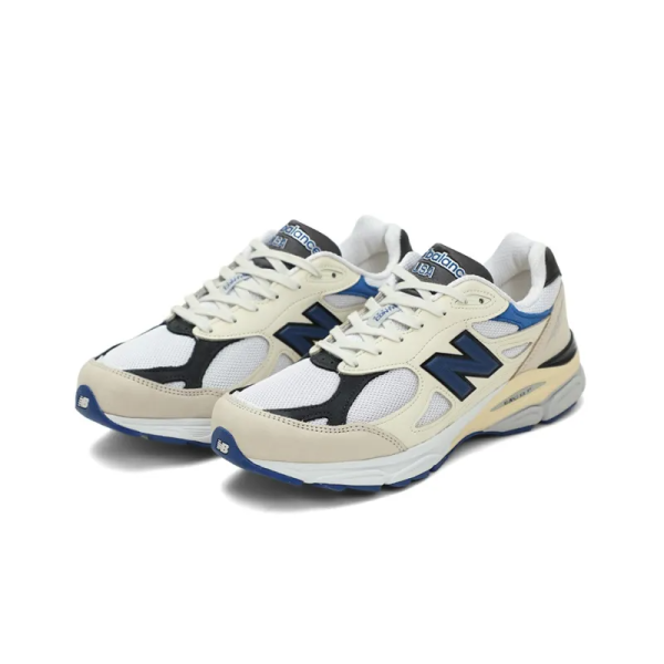 New Balance 990v3 Miusa White Blue M990wb3 – Iconic - Image 3