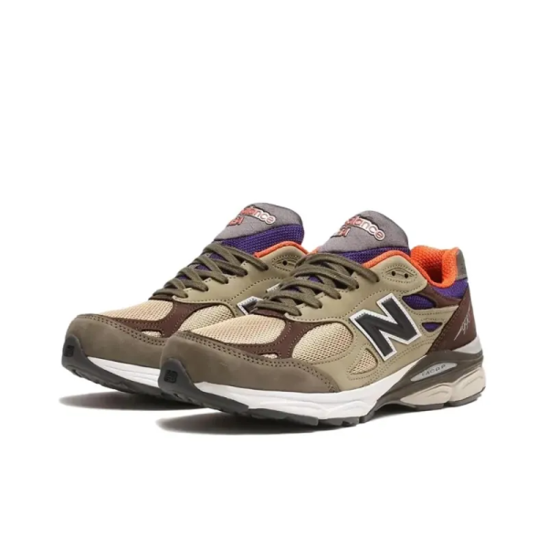 New Balance 990v3 Miusa Teddy Santis Khaki Orange M990bt3 – Limited - Image 2