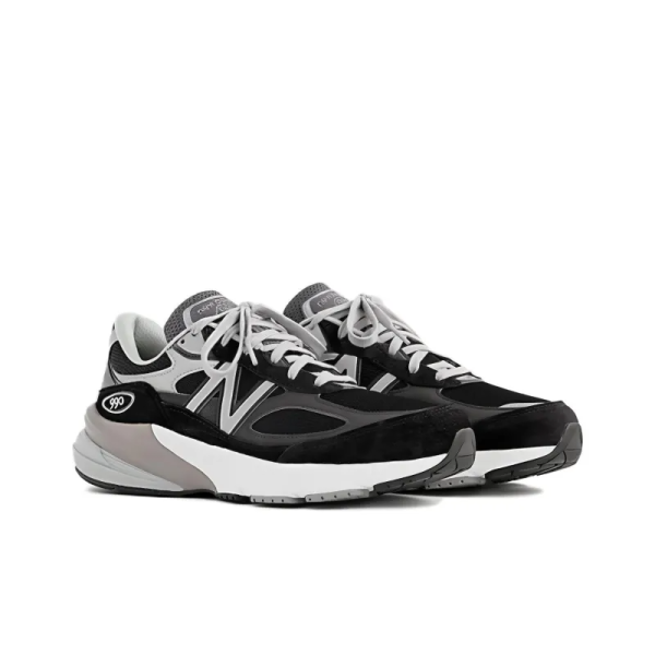 New Balance 990v6 MiUSA Black Grey White M990BK6 – Style - Image 3