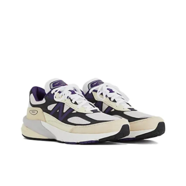 New Balance 990v6 Miusa Teddy Santis White Black Plum U990wb6 – For Men - Image 2