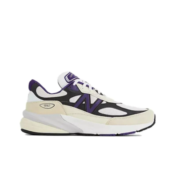 New Balance 990v6 Miusa Teddy Santis White Black Plum U990wb6 – For Men - Image 3
