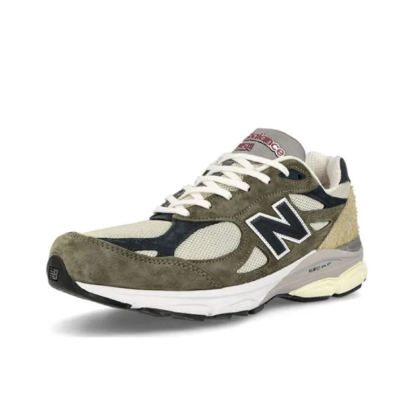 New Balance Made In Usa 990v3 Olive Sneakers M990to3 – Streetwear - Image 2