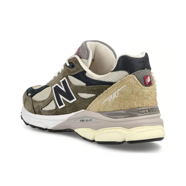 New Balance Made In Usa 990v3 Olive Sneakers M990to3 – Streetwear - Image 4