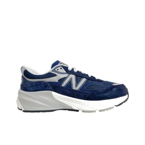 New Balance NB 990 V6 Running Shoes Unisex Low-Top Navy Blue Gray GC990NV6 – Style - Image 2