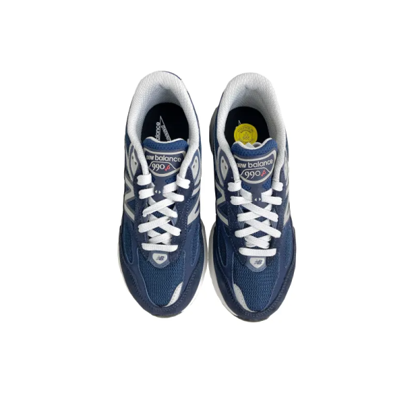 New Balance NB 990 V6 Running Shoes Unisex Low-Top Navy Blue Gray GC990NV6 – Style - Image 3
