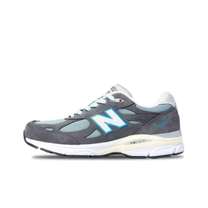 New Balance X Kith 990 V3 'steel Blue Grey' Sneakers M990ks3 – Drop
