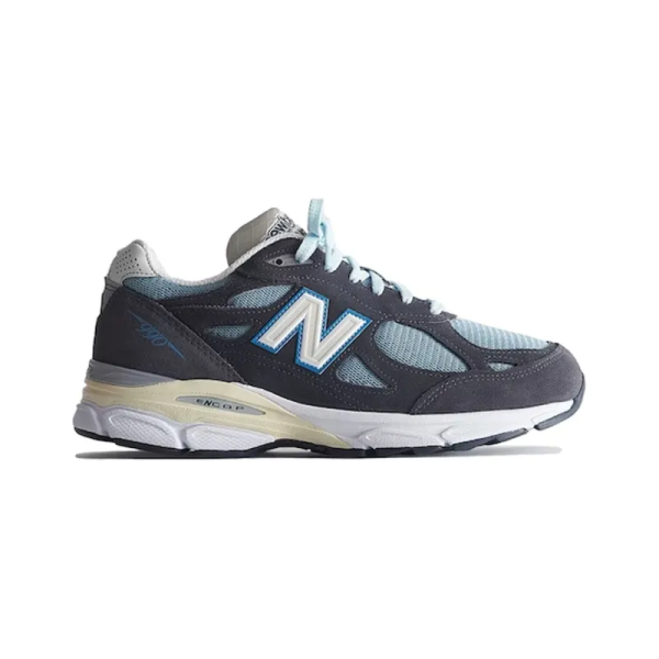 New Balance X Kith 990 V3 'steel Blue Grey' Sneakers M990ks3 – Drop - Image 2