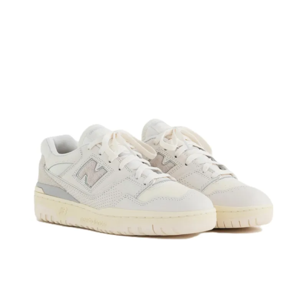 New Balance X Aimé Leon Dore 550 'white Leather' Sneakers Bb550am1 – For Men - Image 3