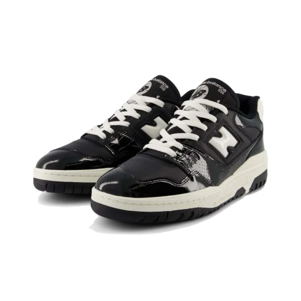 New Balance 550 Black Sea Salt Patent Bb550ykg – Limited - Image 2