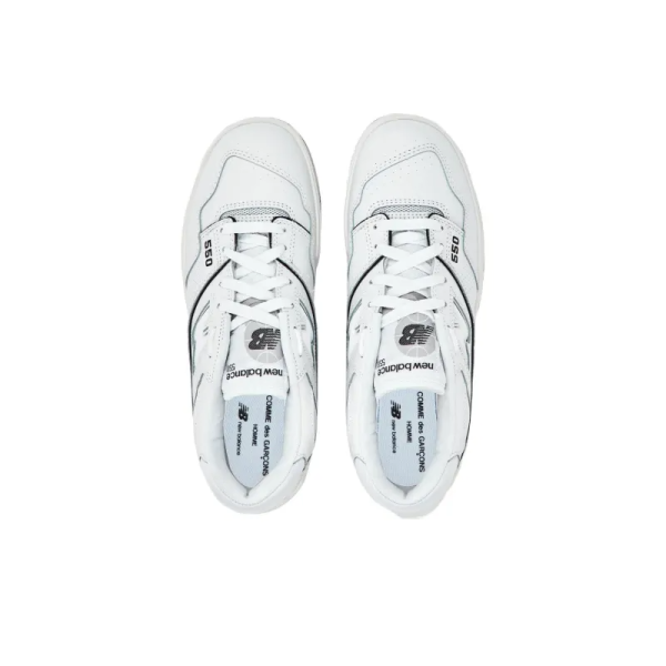 New Balance 550 Comme Des Garcons Homme White Bb550cdg – Limited - Image 4