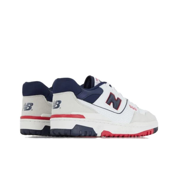 New Balance 550 Premium White Navy Red Bb550cc1 – For Men - Image 3