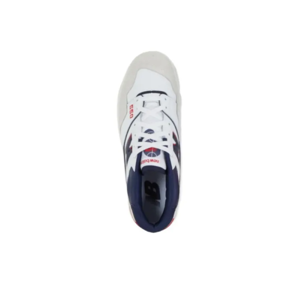 New Balance 550 Premium White Navy Red Bb550cc1 – For Men - Image 4