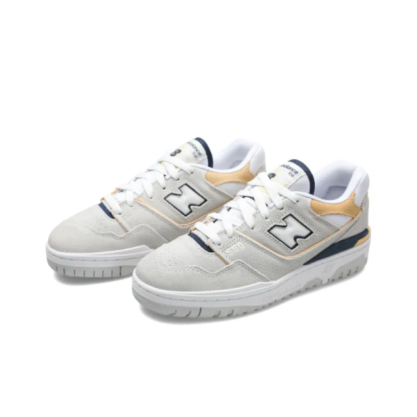 New Balance 550 Sea Salt Navy Raw Sugar Bbw550ab – Streetwear - Image 3