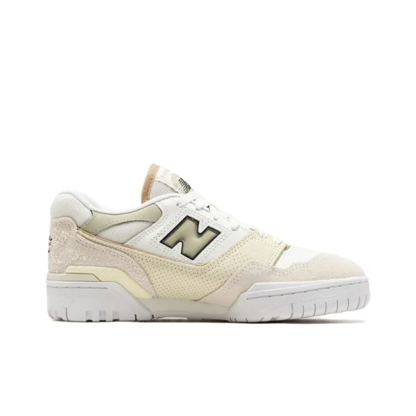 New Balance 550 Sea Salt Olive Bbw550sk – Style - Image 2