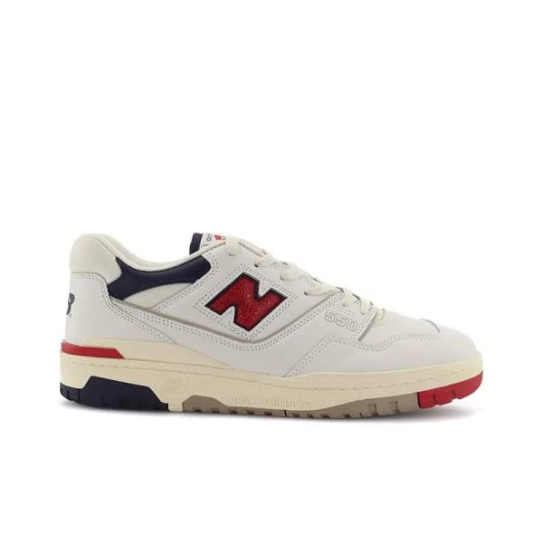 New Balance 550 Aime Leon Dore White Navy Red Bb550a3 – Iconic - Image 2
