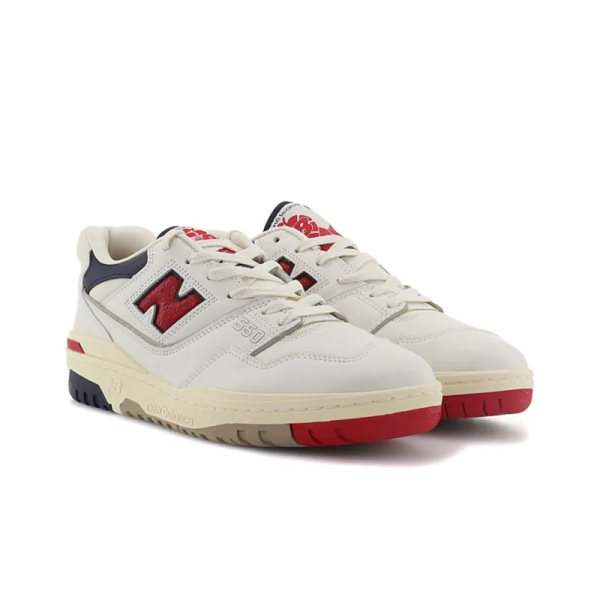 New Balance 550 Aime Leon Dore White Navy Red Bb550a3 – Iconic - Image 3