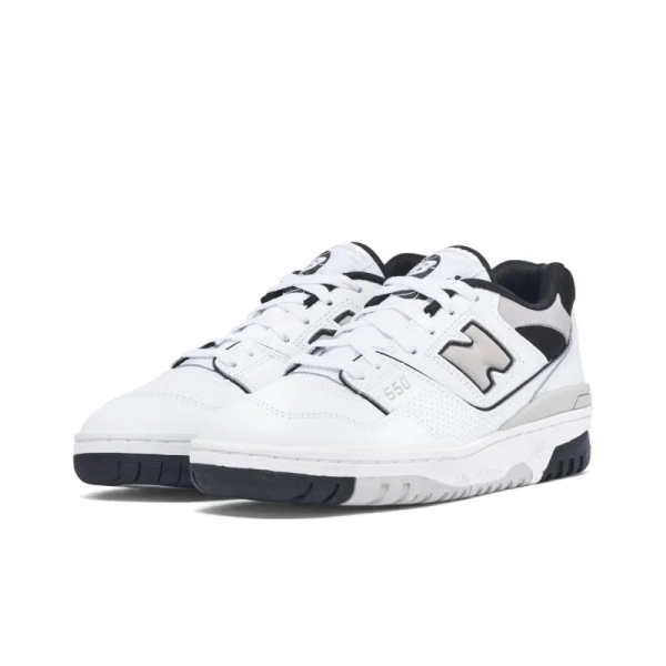 New Balance 550 White Black Grey Bbw550jb – For Men - Image 3