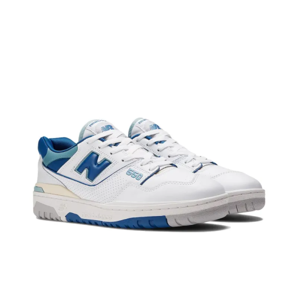 New Balance 550 White Blue Groove Bb550ncc – Iconic - Image 3