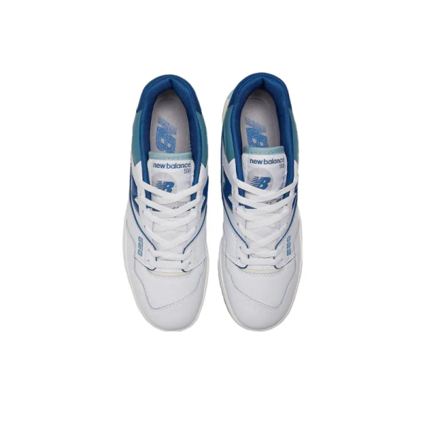 New Balance 550 White Blue Groove Bb550ncc – Iconic - Image 4