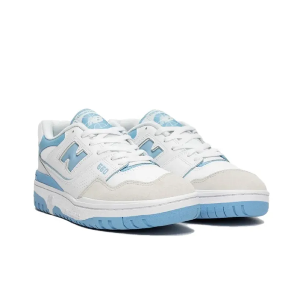 New Balance 550 White Blue Haze Rain Cloud Bb550lsb – Limited - Image 3