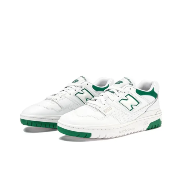 New Balance 550 White Classic Green Bb550swb – Iconic - Image 2