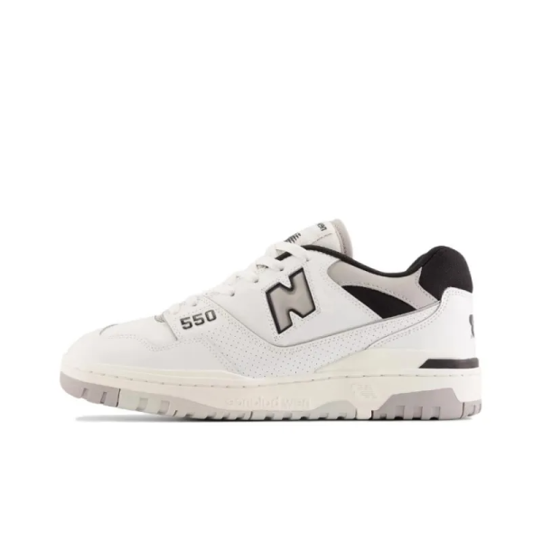 New Balance 550 White Concrete Black Bb550ncl – Drop