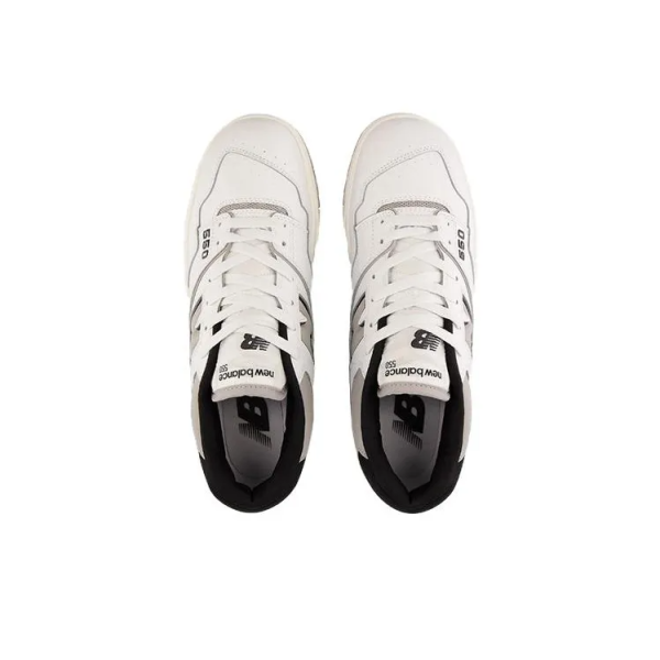 New Balance 550 White Concrete Black Bb550ncl – Drop - Image 4