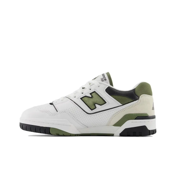 New Balance 550 White Dark Olivine Bb550dob – Drop - Image 2