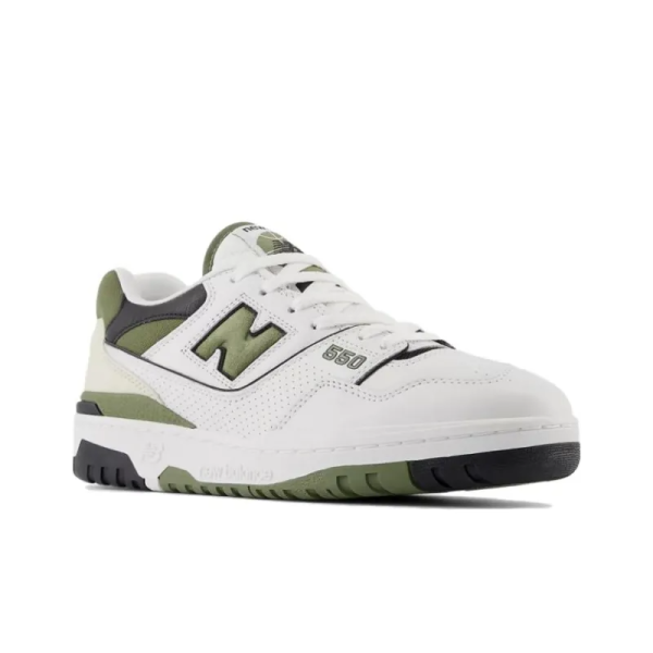 New Balance 550 White Dark Olivine Bb550dob – Drop - Image 3