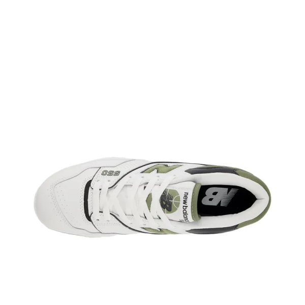 New Balance 550 White Dark Olivine Bb550dob – Drop - Image 4