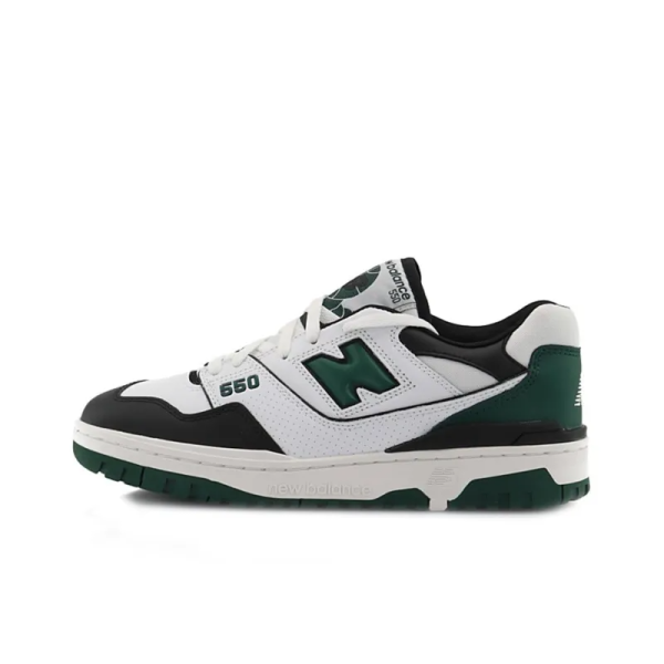 New Balance 550 White Green Black Bb550le1 – Iconic