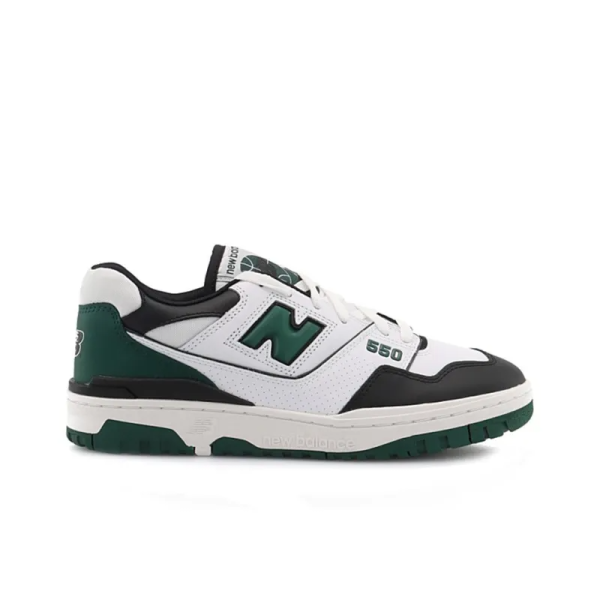 New Balance 550 White Green Black Bb550le1 – Iconic - Image 2