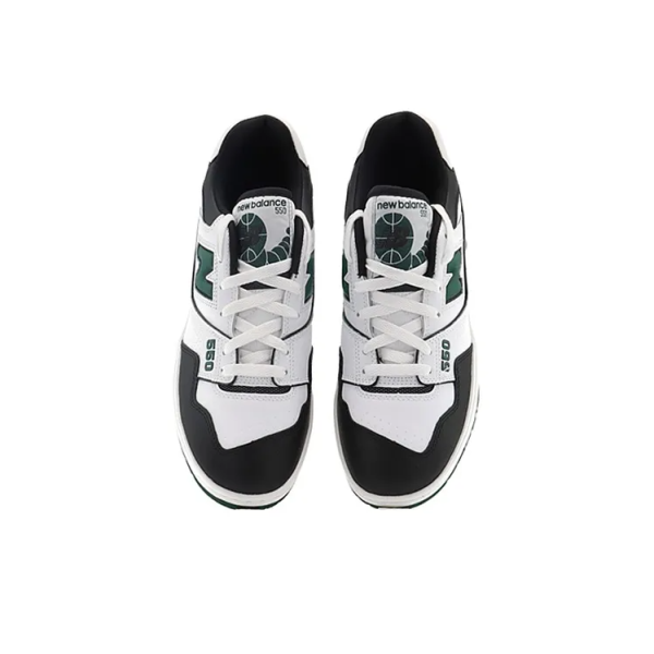 New Balance 550 White Green Black Bb550le1 – Iconic - Image 4