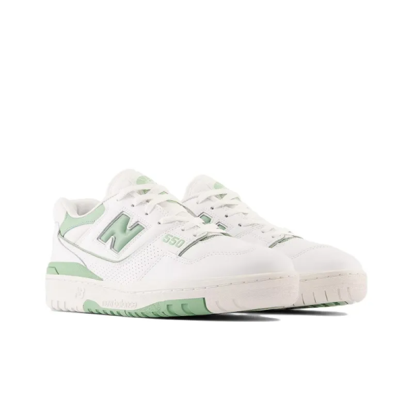 New Balance 550 White Mint Green Bb550fs1 – Iconic - Image 3