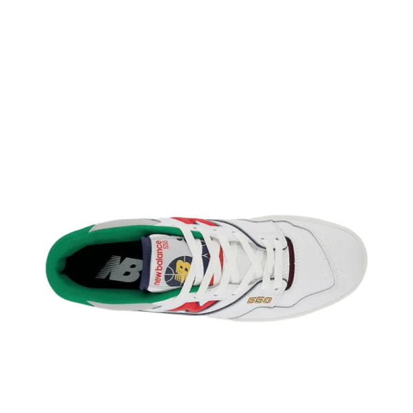 New Balance 550 White Multicolor Bb550cl1 – Iconic - Image 3
