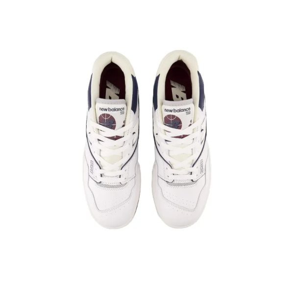 New Balance 550 White Natural Indigo Burgundy BB550PWB – For Men - Image 3