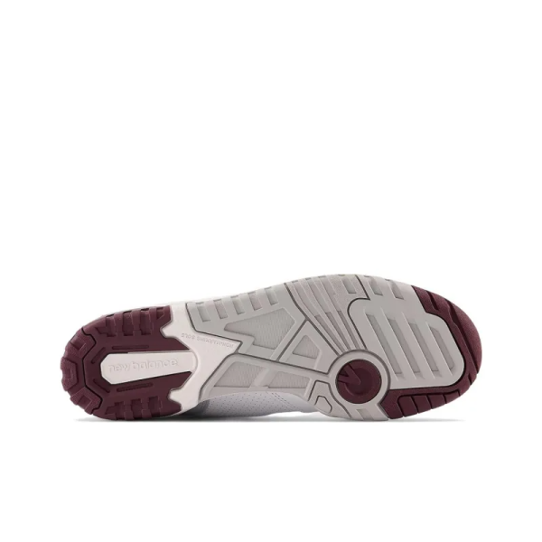 New Balance 550 White Natural Indigo Burgundy BB550PWB – For Men - Image 5
