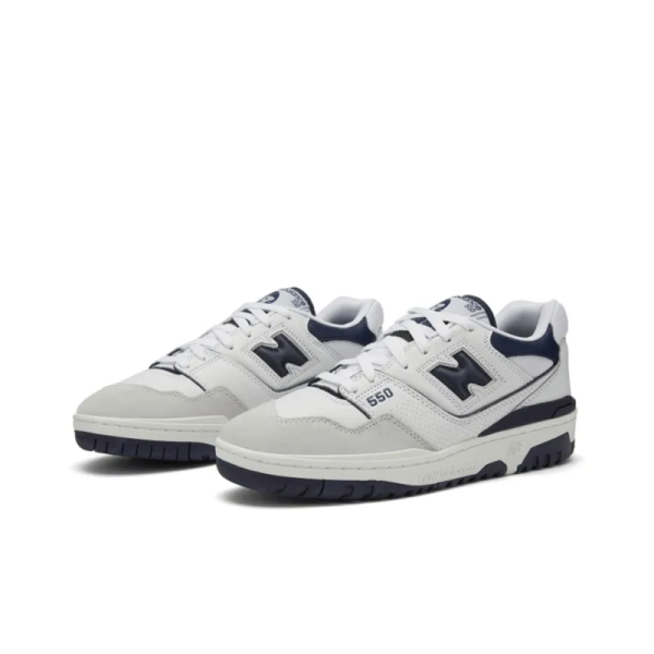 New Balance 550 'White Navy Blue' Sneakers BB550WA1 – Style - Image 3