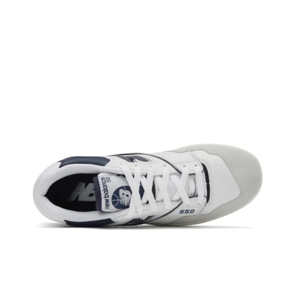 New Balance 550 'White Navy Blue' Sneakers BB550WA1 – Style - Image 4
