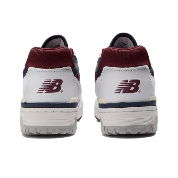New Balance 550 White Navy Nb Burgundy Bb550ncd – Style - Image 5