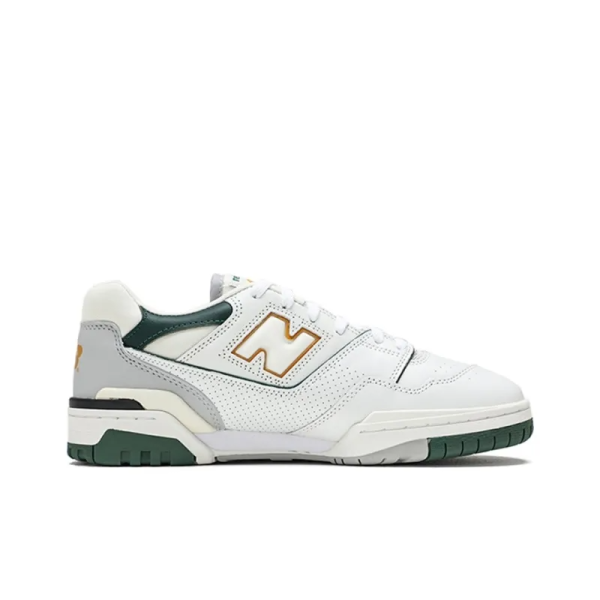 New Balance 550 White Nightwatch Green BB550PWC – Iconic - Image 2