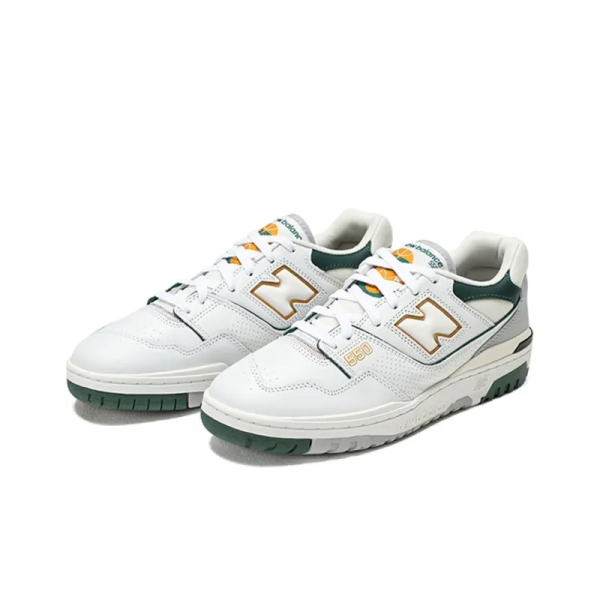 New Balance 550 White Nightwatch Green BB550PWC – Iconic - Image 3