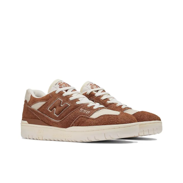 New Balance 550 Aime Leon Dore Brown Suede Bb550db1 – Drop - Image 3