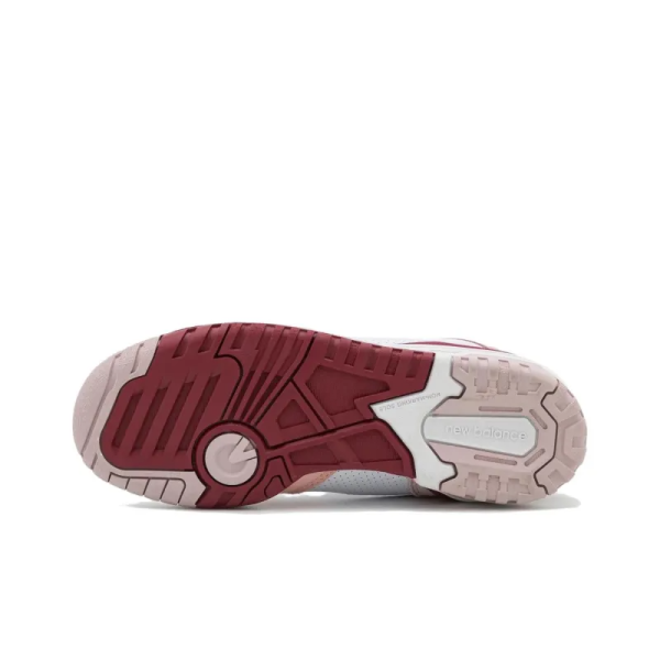 New Balance 550 White Scarlet Bbw550zv – Streetwear - Image 5