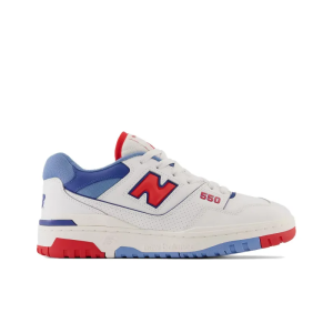 New Balance 550 White True Red Atlantic Blue Bb550nch – Streetwear