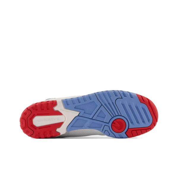 New Balance 550 White True Red Atlantic Blue Bb550nch – Streetwear - Image 5