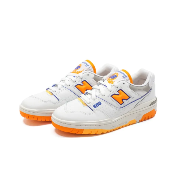 New Balance 550 White Vibrant Orange BB550WTO – Limited - Image 3